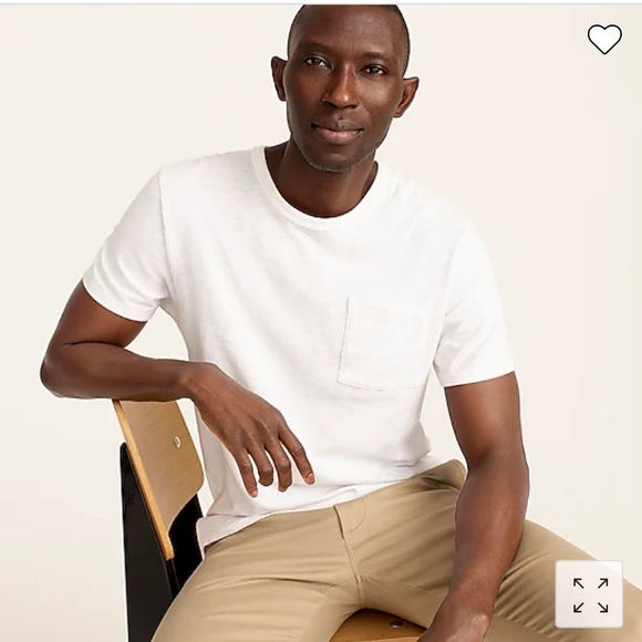 J Crew Garmentdyed Slub Cotton Crewneck 
